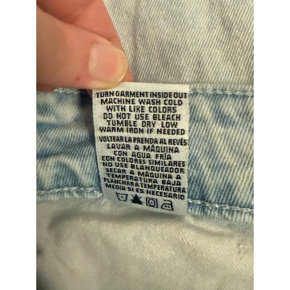 Madden‎ NYC 38 Waist Y2K 90's Style Wide Leg Jeans Light Wash Baggy Grunge